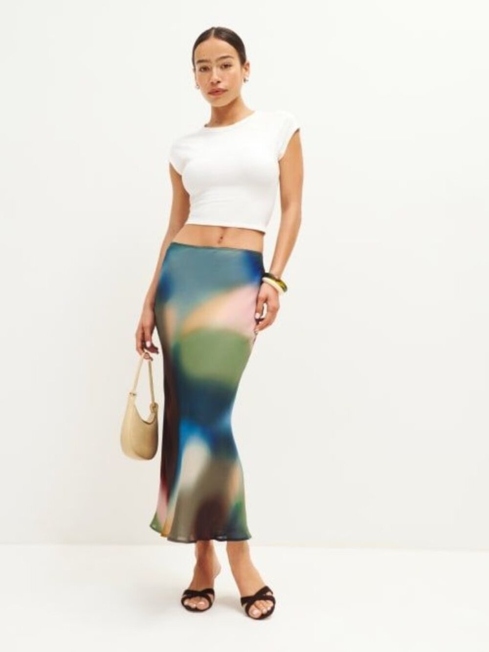 Reformation Layla Midi Skirt -